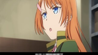 The male protagonist of the Japanese comics pushes down the female protagonist at the beginning and 