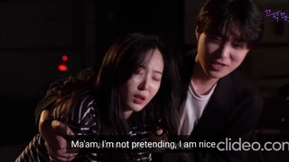 a woman who lifts her skirt (ENG SUB)