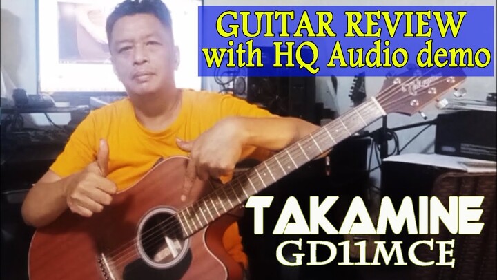 Takamine GD11MCE review and sound demo