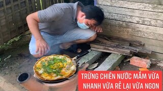 Ngày thứ 11 cách ly tại nhà với món trứng chiên nước mắm vừa mau lẹ dễ làm lại rất thơm ngon