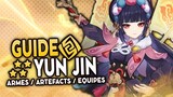 Yun Jin Support Excellente ! Guide Artéfacts, Teams & Armes ! | Genshin Impact