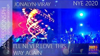 Jonalyn Viray & ABS-CBN Philharmonic Orchestra - ILL NEVER LOVE THIS WAY AGAIN Live on  NYE 2020