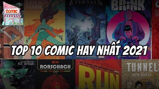 DANH SÁCH TOP 10 ĐẦU TRUYỆN COMIC HAY NHẤT NĂM 2021 | TẠP HÓA COMIC