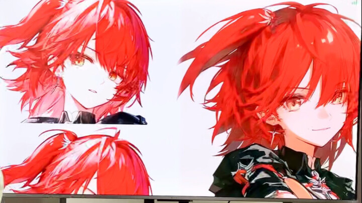 Anime Character Hairstyle Deconstruction