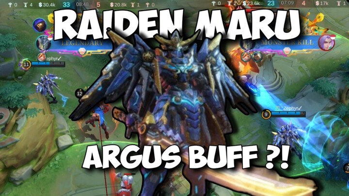 ARGUS DI BUFF JADI MAKIN GACOR GINI ! || HIGHLIGHT ARGUS - MLBB