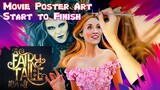 Drawing Painting "A Fairy Tale After All"  Movie Poster - Timelapse by Bridget Winder Art