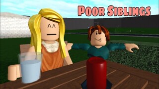 Poor Siblings Part#2 | Roblox Story | CristalPlays