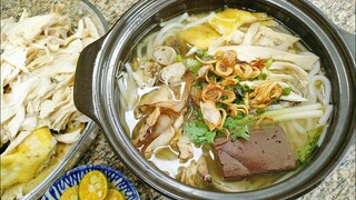 Cách nấu món BÁNH CANH GÀ XÉ - Món Ăn Ngon Mỗi Ngày