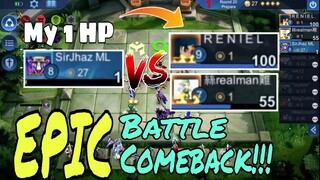 1 HP Comeback vs 100 hp | MLBB Auto Chess