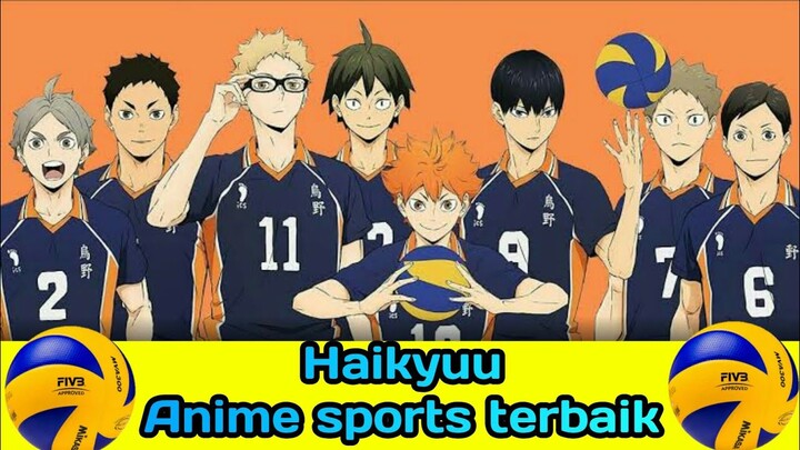 HAIKYUU,  ANIME SPORTS TERBAIK