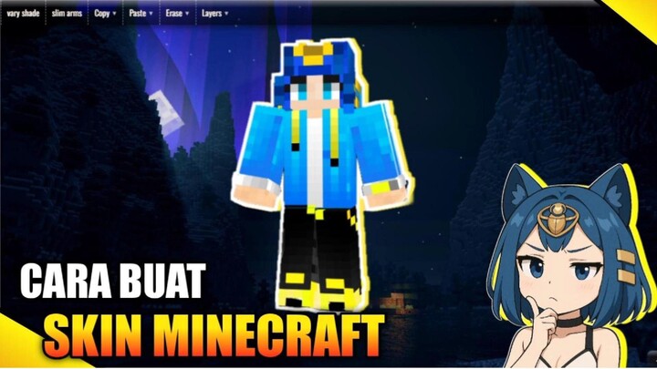 FULL | Caraku Buat Skin Minecraft Sendiri