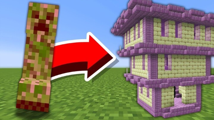 When Minecraft defeats creatures, random structures are generated!