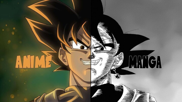 Dragon ball Super Anime & Manga Major Differences