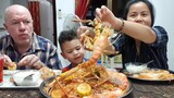 กุ้งถัง กุ้งไซค์ยักษ์ อร่อยกินจุใจแซ่บยกครัว Lovely Jubbly Juicy King Shrimps in Yummy Sauce
