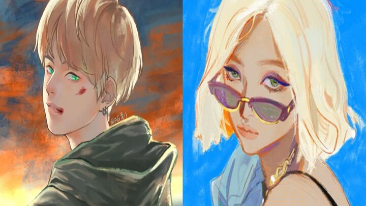 Rapper Sejati Min Yoon Gi & Jeon So Yeon - At Dawn X Uh Oh (Versi Queendom)