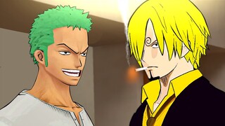 Sanji ENSINANDO Zoro a Cozinhar em One Piece Vr (Cozinhando com o Sanji)