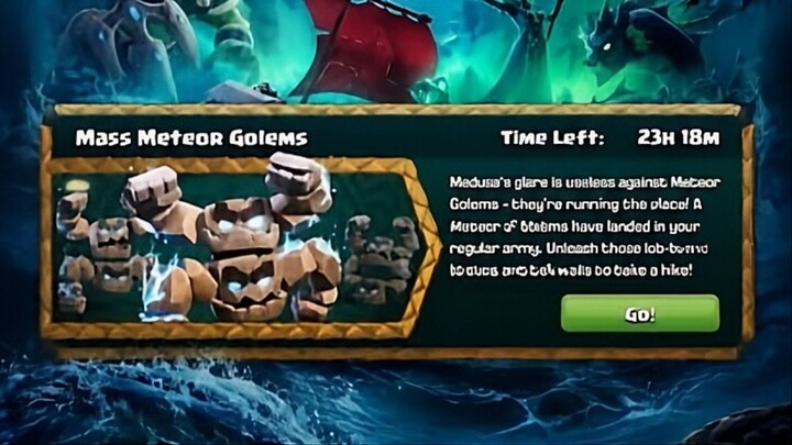 Event mass meteor Golem, tinggal tebar nunggu rata😹