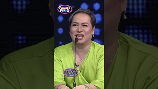 Mas defensive sa court ang jowa? #shorts | Family Feud