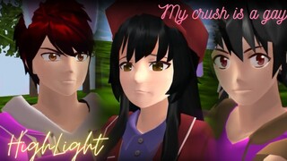 MY CRUSH IS A GAY EP.9 'HIGHLIGHT' - CARLO IS MAD AT JOY | LOVE STORY SAKURA SCHOOL SIMULATOR