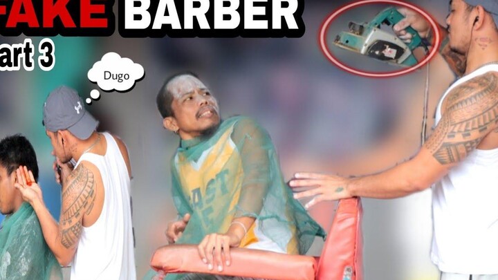 FAKE BARBER PART3 "เล่นตลกในที่สาธารณะ" พี่ใหญ่มา😂