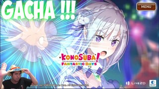 Gacha Collab Paling Mantab Konosuba X Re Zero 🔥🔥 - Konosuba Fantastic Days