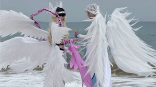ฉันได้พบกับ Celestial Beast ขณะถ่ายรูปผู้พิพากษา Moon ที่ชายหาด