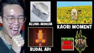 Aku Reaksiin Kumpulan MOMEN KOCAK di VIVA SMP S2 dan 100 HARI MINECRAFT !!!