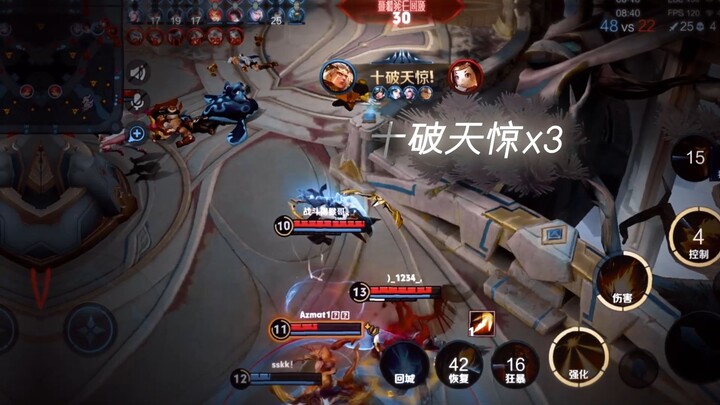 The first triple-10-K kill streak on the entire internet—nab it, nab it!