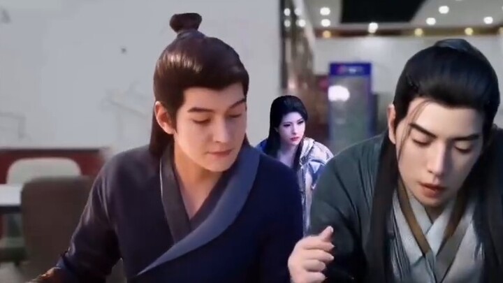 Han Li takes Li Feiyu to practice Taoism