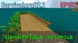 ปลูกพืชหวังผล กลางทะเล | survivalcraft2.2 EP107 [พี่อู๊ด JUB TV]
