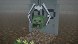 [mc sand sculpture animation] How are Minecraft creatures born?