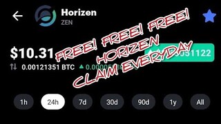 Free Horizen everyday ( Claim Zen Faucet )