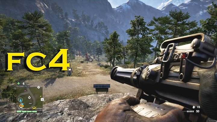 Dùng Súng Phóng Lựu Tự Động Chiếm Lại Căn Cứ - Far Cry 4