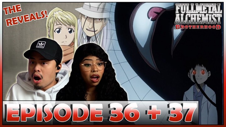 Fullmetal Alchemist Brotherhood Episode 36, 37 Reaction