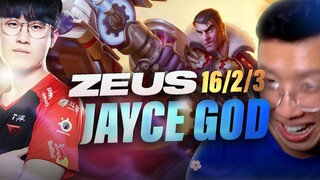T1 ZEUS JAYCE VS GRAVES, ĐẲNG CẤP TÀI NĂNG TRẺ(LMHT)12.5