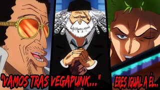 ONE PIECE 1073 | *ODA ES DIOS* El Gorosei SATURN Aparece | ZORO vs MIHAWK S. | WEEVIL es Capturado