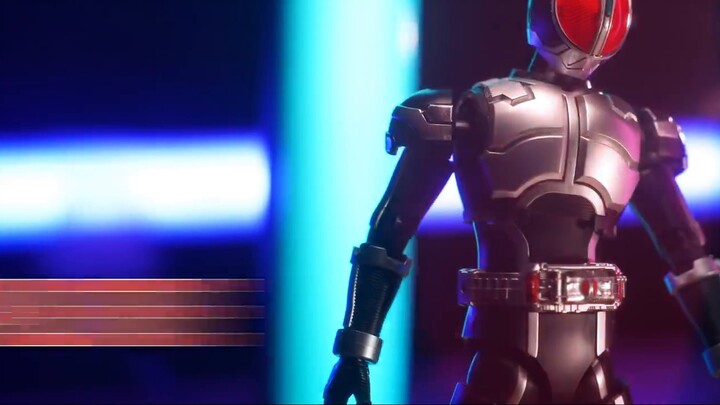 [Stop-Motion Animation] Kamen Rider who pretends to be very face