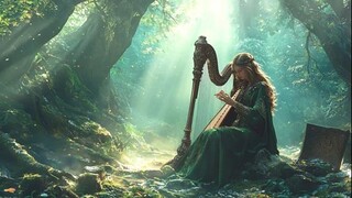 Whispering Harp: Woodland Reverie✨Instrumental Music for Relaxation, Meditation, Work, Study, Sleep