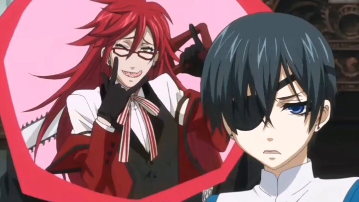 [Black Butler] The facial features are flying! Expression management is out of control!
