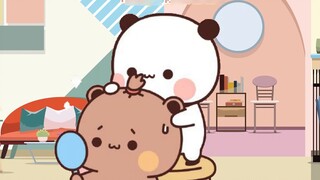 Bubu couldn't bear to untie one or two small tufts of hair