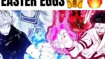 Easter Egg Sukuna Vs gojo leaked animation🔥🔥