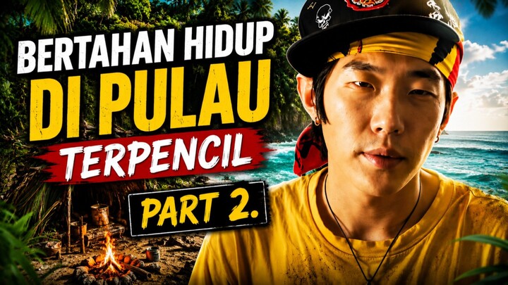 PRIA PUTUS ASA YANG MALAH TERDAMPAR DI SEBUAH PULAU. Part 2 Cast Away On The Moon.