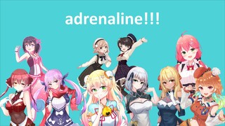 Mashup adrenaline!!! bởi 9 Idols HoloLive [Việt Sub]  | Kỷ niệm 5000 Subscribers 🥳