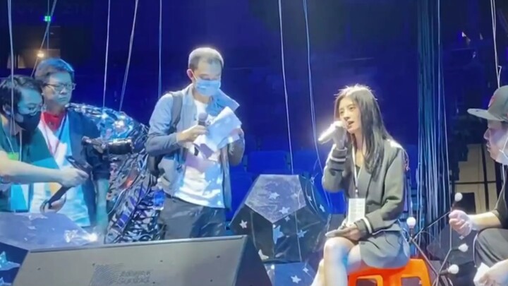 [Ju Jingyi] Live Rehearsal Performance of the Song "Ancient Painting"