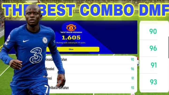 THE BEST COMBO DMF ‼️ ONLINE MATCH EFOOTBALL 2022 MOBILE INDONESIA 🔥🔥