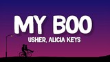 Usher, Alicia Keys - My Boo (Lyrics)