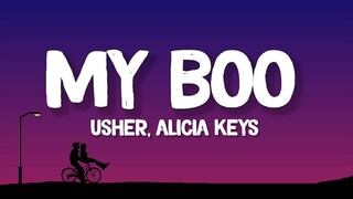 Usher, Alicia Keys - My Boo (Lyrics)