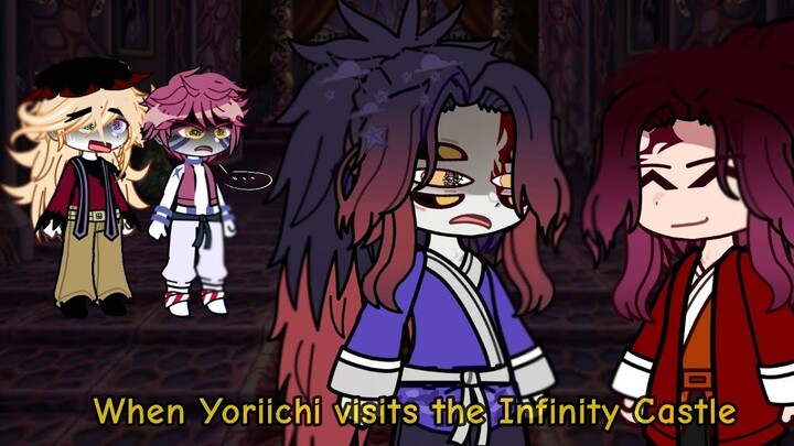 When Yoriichi visits the Infinity Castle || Gacha Club || Demon Slayer ||