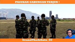 PASUKAN GABUNGAN TERJUN !