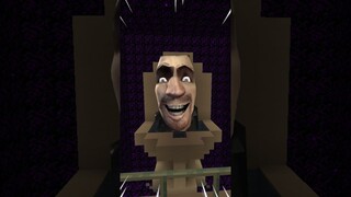 PENAMPAKAN SKIBIDI TOILET DIMINECRAFT VIRAL !! Feat @sapipurba #shorts #short